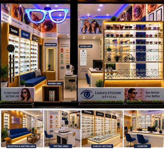 Luxury Eyecare Optical Studio Front